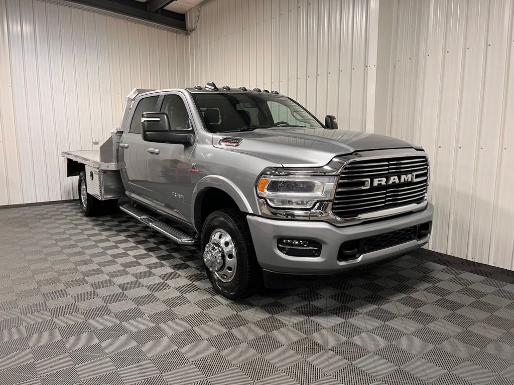 2023 Ram 3500 Laramie Crew Cab DRW 4WD DuraMag Flatbed Truck